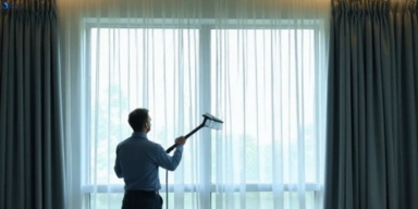 Commercial drapes cleaning service fig-tree-pocket hotels offices