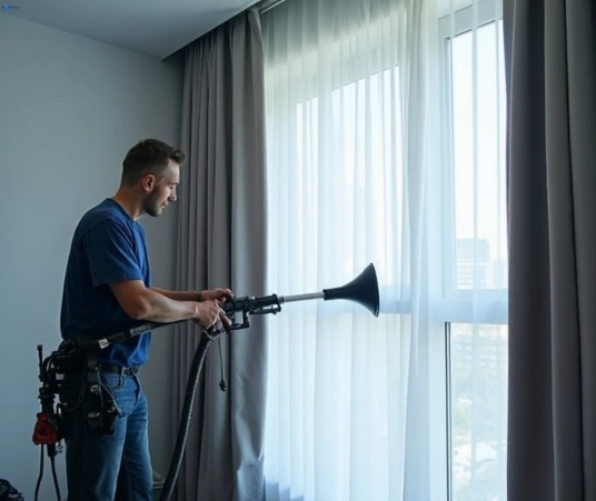 Professional drapes cleaning process tools Matty Curtain Cleaning fig-tree-pocket