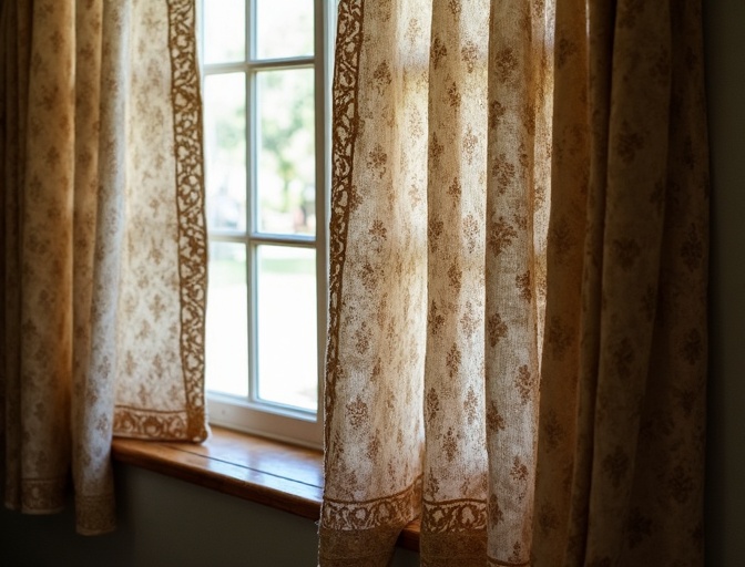Fig Tree Pocket Vintage Curtain Cleaning